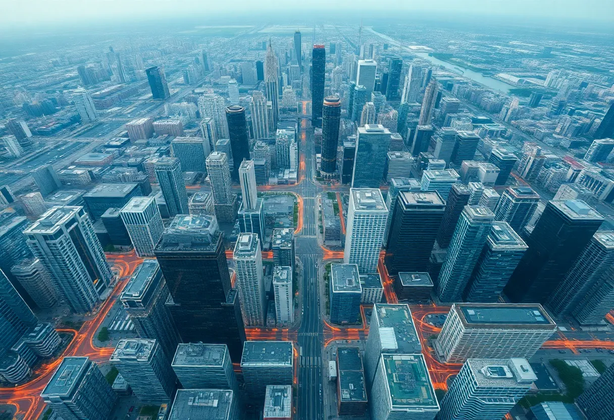 Digital mapping of urban landscape using photogrammetry technology