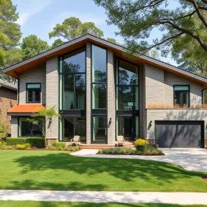 Modern home with sustainable materials in Shadow Ridge